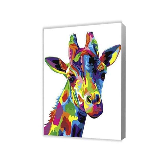 Fargerik giraff