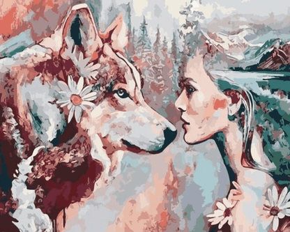 Jente og ulv