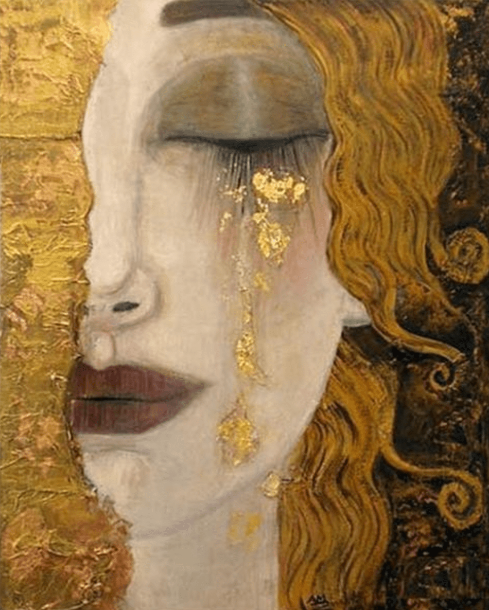 De gyldne tårene av Gustav Klimt
