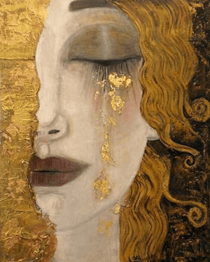 De gyldne tårene av Gustav Klimt
