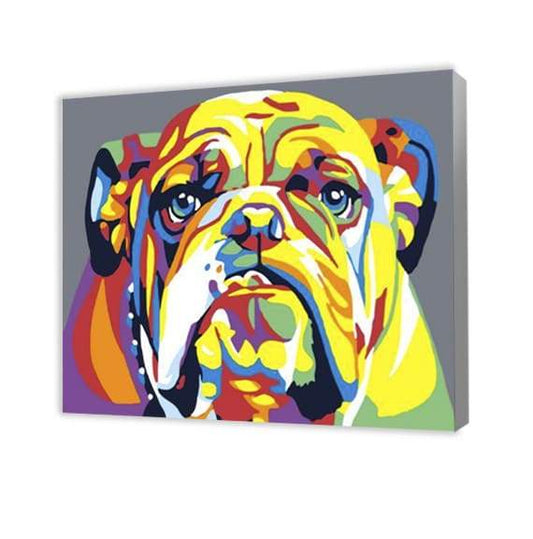 Fargerik bulldog