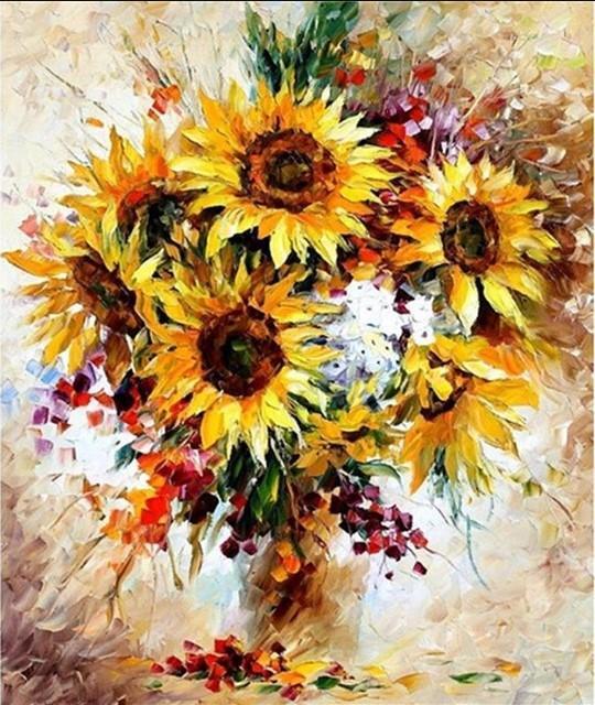 Sunflowers - Paint by Numbers